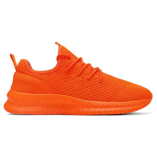 Image of DLWKIPV Mens Slip On Shoes Tennis Walking Gym Athletic Running Fashion Sneakers Workout Footwear Casual Sport Outdoors Breathable Knitted Mesh Lightweight