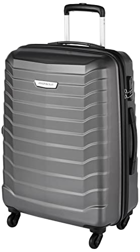 Image of Aristocrat Juke Polycarbonate 65 cms Grey Hard Sided Suitcase (JUKE65TMGP)