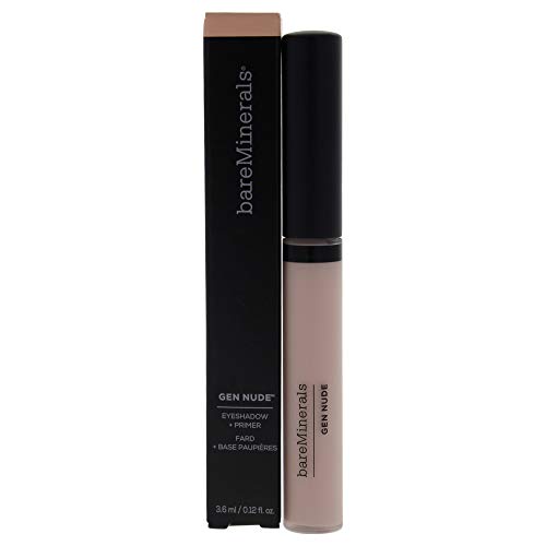 bareMinerals Gen Nude Eyeshadow + Primer (BRIGHT AF), 0.12 Fluid Ounce