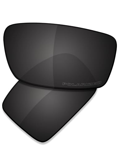 Lentilles de rechange Oakley Gibston OO9449 Saucer et kits caoutchouc Carbon Black Polarized