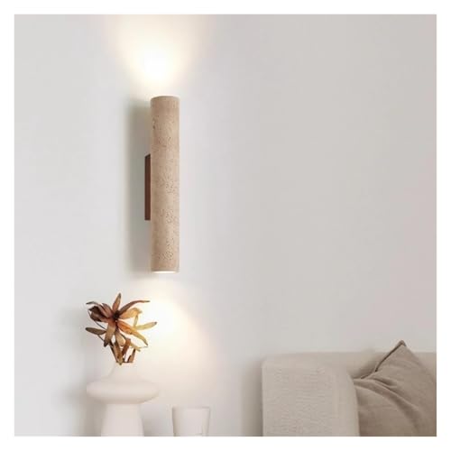 Aplique de travertino B-32cm para eliminar sombras molestas en paredes de dormitorios 4