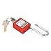 TOOLSGO 38mm Stainless Steel Safety Padlock Set Lockout Tagout Locks with 2 Keys for Industrial Equipment and Machinery