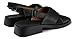 Camper Women's X-Strap Sandal, Black 002, 7.5