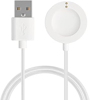kwmobile USB Kabel Charger kompatibel mit Michael Kors GEN 6 / GEN 5e / GEN 5 / GEN 4 Watch Ladekabel - Smart Watch Ersatzkabel - Fitnesstracker Aufladekabel in Weiß