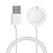 kwmobile USB Kabel Charger kompatibel mit Michael Kors GEN 6 / GEN 5e / GEN 5 / GEN 4 Watch/Skagen Falster 2 Ladekabel - Smart Watch Ersatzkabel - Fitnesstracker Aufladekabel in Weiß