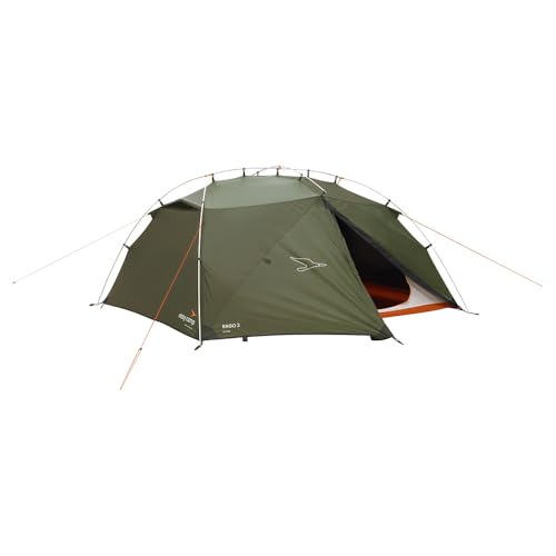 Carpa de cúpula autoportante para 3 personas miniatura 4