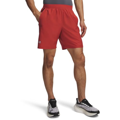 Under Armour Herren Launch 7'' Shorts Rot L – Ansicht 1