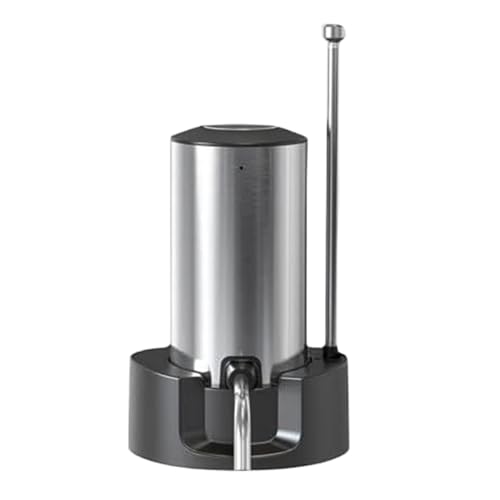 Aérateur De Vin Électrique Rechargeable - 17x6.3cm Bec Verseur Automatique En Acier Inoxydable | Aération Rapide, Améliore L'Arôme Du Vin, Regalo Idéal Pour Amateurs