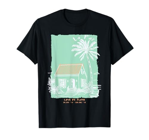 Photo de La Paz Mexique Souvenir Baja California sur Vintage Art T-Shirt