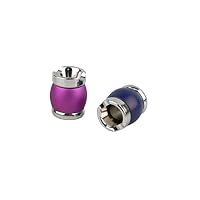 Set Glutkiller Posacenere – 6 Pezzi In Metallo E Alluminio, Colorati, Igienici E Facili Da Pulire