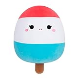 Squishmallows Original 16-Inch Lelila Red, White, and Blue Popsicle - Official Jazwares Large Plush