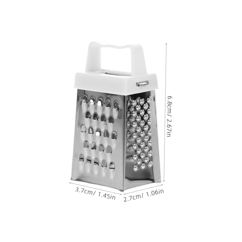 Rallador compacto de acero inoxidable Garneck 8 piezas miniatura 7
