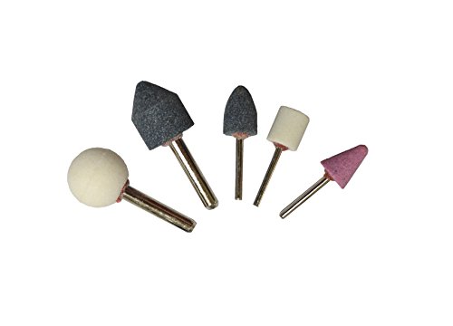 25,000 RPM Air Powered Mini Die Grinder with 5 Grinding Stones (1/8