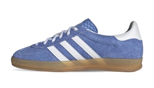 Adidas Womens Gazelle Indoor Blue Fusion/Footwear White/Gold Size 52
