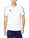 adidas Maglietta Tiro 19, Uomo, Bianco (White/Black), M