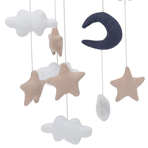 Image of Haus & Kinder Crib Cot Hanging Mobile Nursery Decoration Newborn Shower Gift Birthday Gift | Baby Bed Decoration for Boys and Girls (Stargazing)