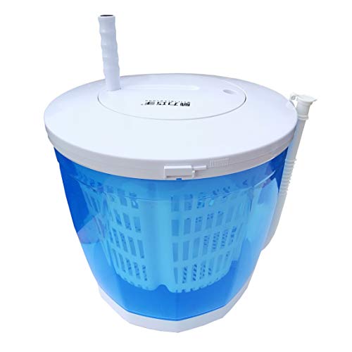 Portable Stacked Washer and Dryer Combo Mini Manual Washing Machine All in One Non-Electric Compact RV Laundry Machine