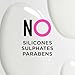Noughty 97% Natural To The Rescue Moisture Boost Shampoo, to Gently Cleanse and Replenish Lost Moisture with Sweet Almond and Sunflower Seed, Sulphate Free Vegan Haircare 1L