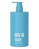 Oli G Total Refresh pH Balancing Hair Conditioner – Lightweight Daily Conditioner for All Hair Types – With Marula Oil, Shea Butter, Botanical Proteins – Detangles, Softens & Smooths – 10 fl oz