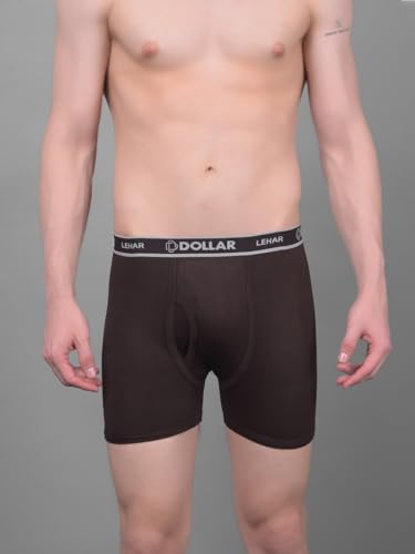 Image of Dollar Lehar Mens Combed Cotton Trunk - Actual Colour May Vary