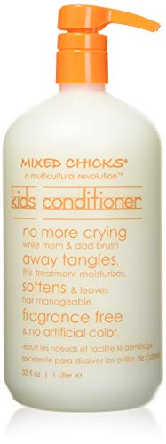 Mixed Chicks Gentle Kids Conditioner with Safflower Seed Oil for Soft & Manageable Hair, 33 fl.oz
