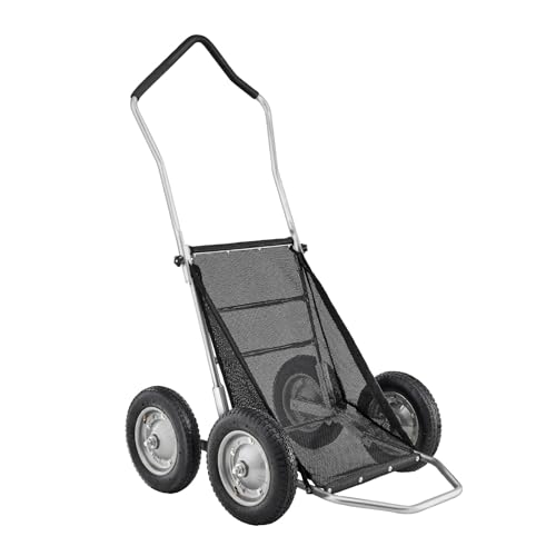 VEVOR Game Carts for Hunting, 500LBS Deer Cart Game Hauler, Heavy-Duty Crawler Cart, All-Terrain Folding Deer Hauling with Shock-Absorbing Tires, Utility Gear Dolly for Hunting Fishing Hiking