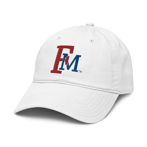 Gorra ajustable oficial Francis Marion Patriots Blanca miniatura 1