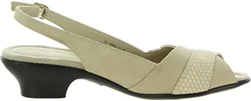 Easy Street Women's Block Heel Sandal Heeled, Sand, 9 Narrow | Image 2