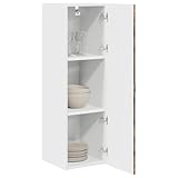 vidaXL Armario de Cocina Mural Roble Ahumado 30 x 31 x 100 cm, Mueble de Cocina...