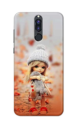 Image of PRINTFIDAA Doll Cute Girl Amazing Beauty Little Kid Child Playing Hard Back Cover for Huawei Mate 10 Lite /Huawei Nova 2i / Huawei Honor 9i Back Cover -(P6) KAT1001