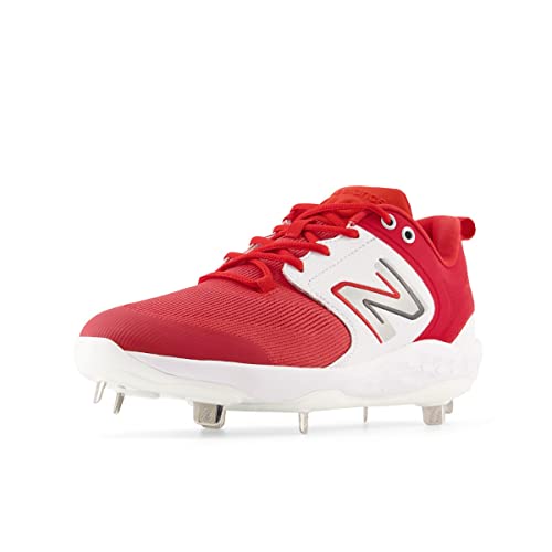 New Balance L3000TR6 Men'S Fresh Foam X 3000 V6 Metal Baseball Shoe, Red/White thumb #4