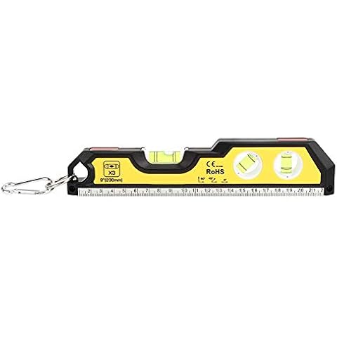 Nivel de burbuja Walfront con base magnética Cover