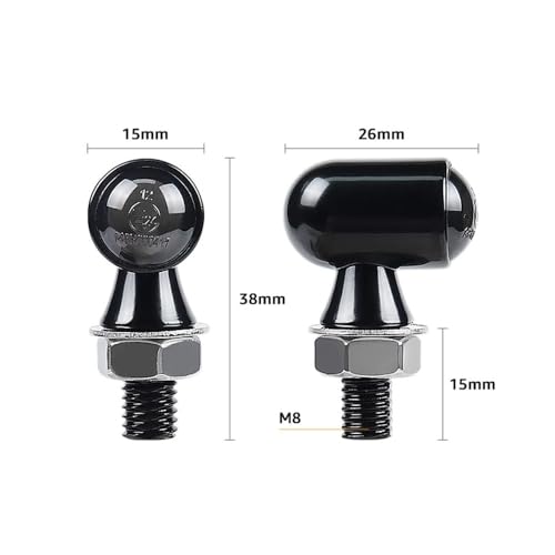 Clignotant LED pour moto 12V style Café Racer et Bobber - 3