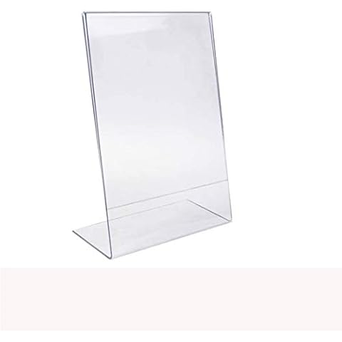 A4 ACRYLIC POSTER MENU HOLDER PERSPEX LEAFLET DISPLAY STANDS (1) Cover