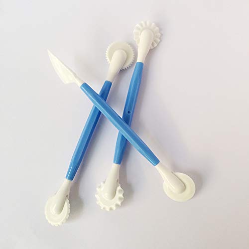 polymorph Sugru Flower Tools Polymer Clay Tools Pottery Badge Lace Ribbon Rotary Knife Clay Rolling Cutter