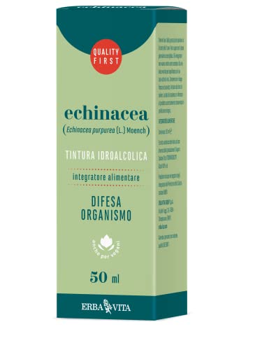 Erba Vita Tintura Idroalcolica Echinacea Radice - 50 Ml
