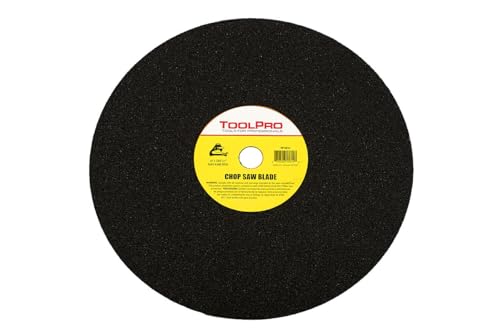 ToolPro Industrial 14-inch Abrasive Chop Saw Blades - Bulk Box of 10, High-Performance Cutting for Metal & Steel
