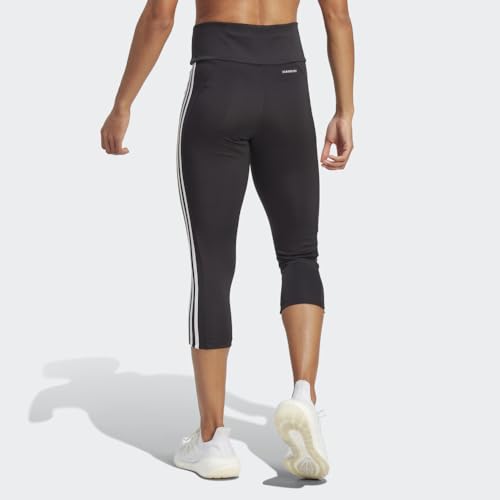 adidas Women's Designed 2 Move High-rise 3-Stripes 3/4 Sport Tights4