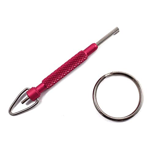 Zak Tool ZT-10-PNK Round Swivel Key, Pink