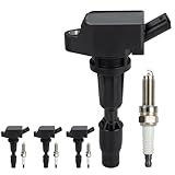 Ignition Coil Pack & Iridium Spark Plug Kit for Hyundai Sonata/Tucson/Santa Fe (2015–2021), Genesis G70/G80/G90, Kia Optima/Sorento/Sportage/Stinger (2.4L/2.0L Turbo) – Replaces UF-764/27300-2GGA0