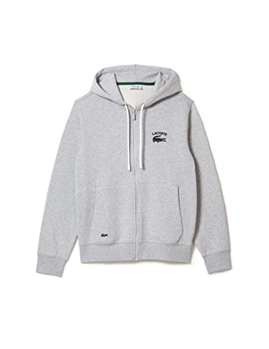 Lacoste Herren Sh2481 Sweatshirts, Chinesisches Silber, L