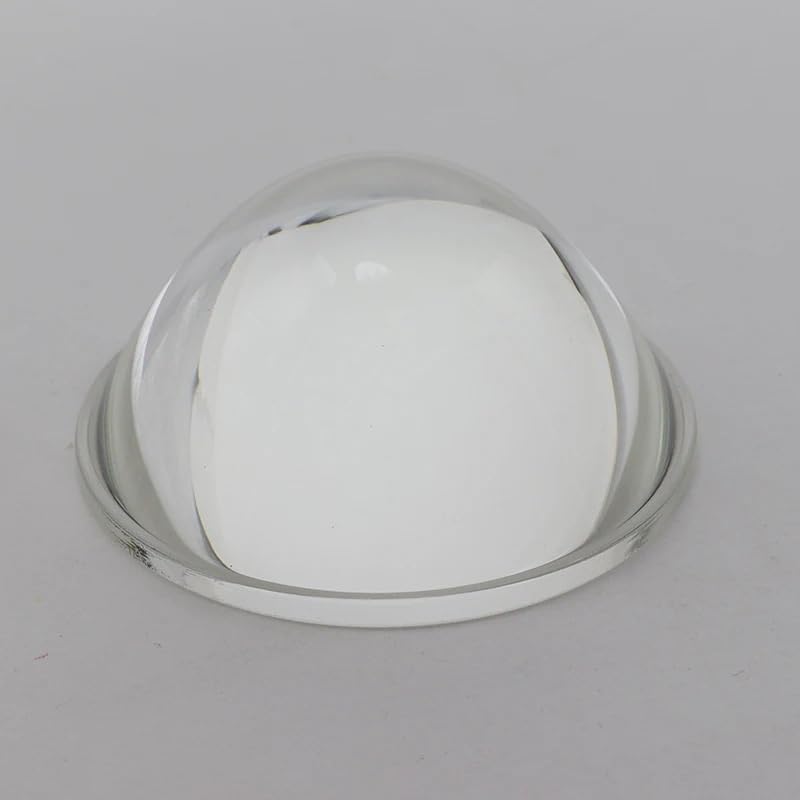 1PC 52 millimetri di Vetro Ottico Asferico LED Lenti A Condensazione Lunghezza Focale 26 millimetri Piano Convesso Lente FAI DA TE Lampada del Riflettore lenti