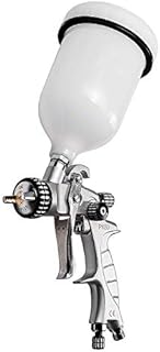 BenBow Lackierpistole PK60 HVLP 1,4mm Düse Profi Qualität - Spritzpistole Allzwecklackierpistole Sprühpistole Spraypistole Spray Gun Farbsprühsystem mit 600ml Fließbecher