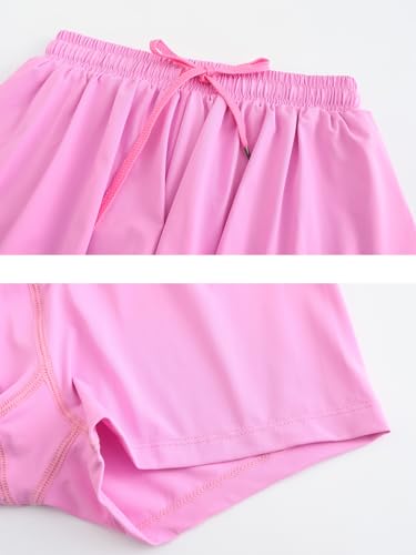Image of Flowy Shorts for Teen Girls Athletic Running Youth Butterfly Shorts