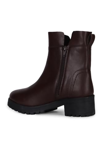 Image of Allen Solly womens Allen Solly Women Boots Mid Calf Boot