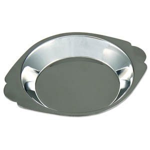 Royal Industries Round Au Gratin, Stainless Steel, 6 oz, Silver