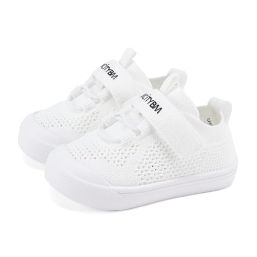 Image of BMCiTYBM Baby Shoes Boy Girl Infant Sneakers Non-Slip First Walkers 6 9 12 18 24 Months