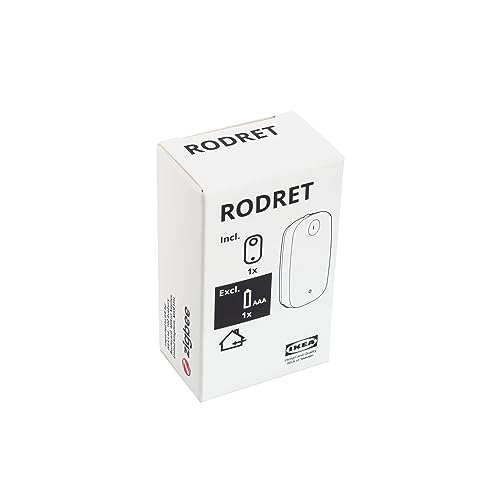 Ikea RODRET Zigbee Wireless Remote Controls/Dimmer Switches for Smart Home Systems Works with TRADFRI/DIRIGERA, White - Image 2