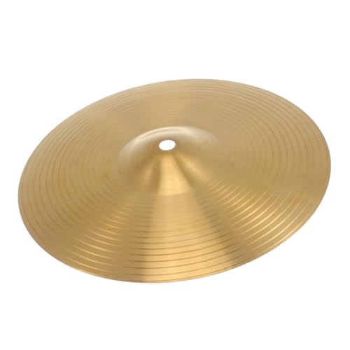 VICASKY Drum Cymbals Kit 6'' Diameter Practice Jazz and Crash Cymbals Sturdy Brass