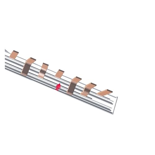 Barre omnibus 3P bornier de commutation d'air en cuivre pour disjoncteur 24P